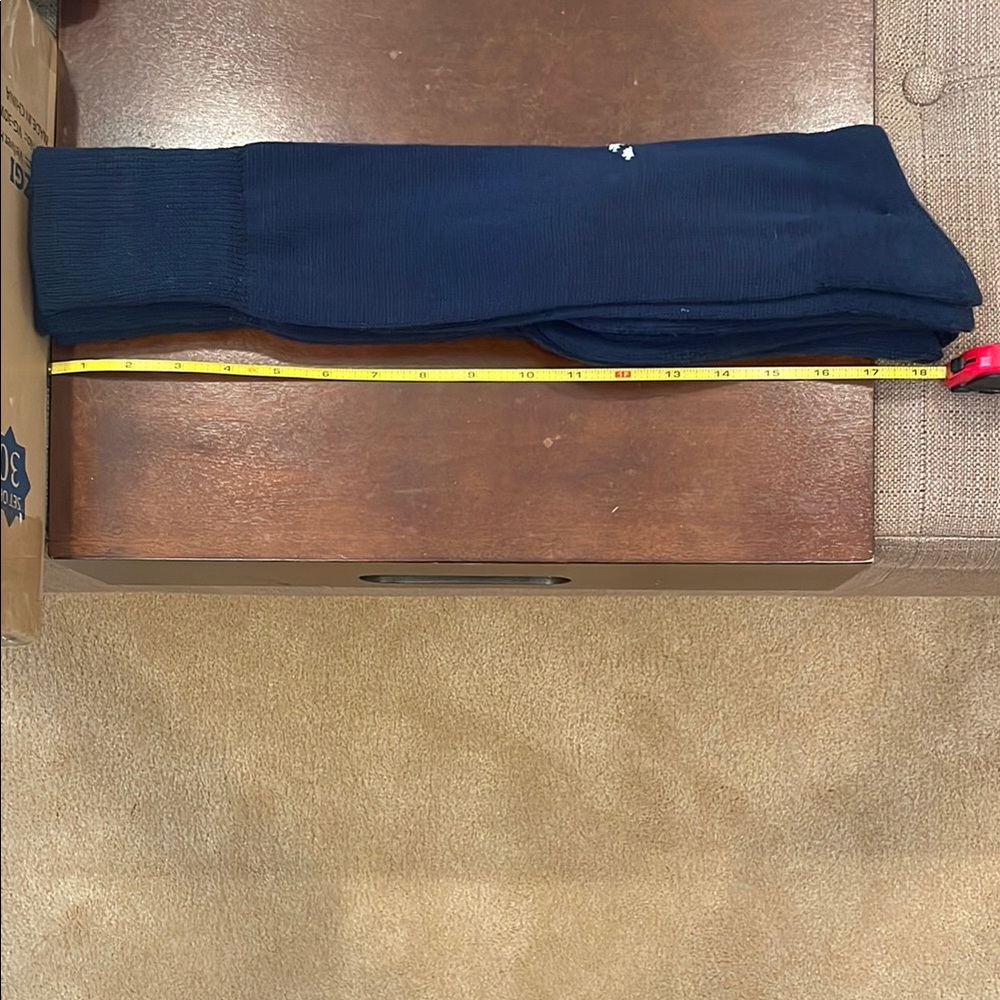 Men’s Navy Adidas Soccer Socks